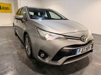 USED 2017 17 TOYOTA AVENSIS 1.6 D-4D Business Edition Touring Sports 5dr Diesel Manual Euro 6 (s/s) (112 bhp) 1 OWNER-6 SERVICES-SAT NAV-A/C-REAR CAMERA+FRONT+REAR SENSORS-DAB
