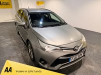 USED 2017 17 TOYOTA AVENSIS 1.6 D-4D Business Edition Touring Sports 5dr Diesel Manual Euro 6 (s/s) (112 bhp) 1 OWNER-6 SERVICES-SAT NAV-A/C-REAR CAMERA+FRONT+REAR SENSORS-DAB