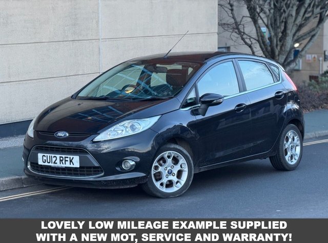 2012 Ford Fiesta 1.25 Zetec Hatchback 5dr Petrol Manual (129 g/km, 81 bhp) photo