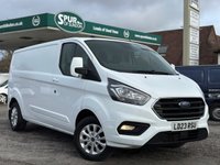 USED 2023 23 FORD TRANSIT CUSTOM 2.0 300 EcoBlue Limited Panel Van 5dr Diesel Manual L2 H1 Euro 6 (s/s) (130 ps) 