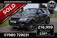 USED 2016 66 LAND ROVER RANGE ROVER SPORT 3.0 SDV6 HSE DYNAMIC AUTOMATIC 4X4 EURO 6 57,640 MILES WITH FULL HISTORY