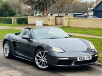 USED 2016 16 PORSCHE 718 BOXSTER 2.0T Convertible 2dr Petrol PDK Euro 6 (s/s) (300 ps) LOW MILES+SAT NAV+7K EXTRAS