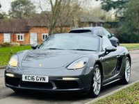 USED 2016 16 PORSCHE 718 BOXSTER 2.0T Convertible 2dr Petrol PDK Euro 6 (s/s) (300 ps) LOW MILES+SAT NAV+7K EXTRAS