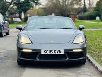 USED 2016 16 PORSCHE 718 BOXSTER 2.0T Convertible 2dr Petrol PDK Euro 6 (s/s) (300 ps) LOW MILES+SAT NAV+7K EXTRAS