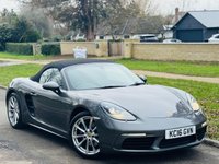USED 2016 16 PORSCHE 718 BOXSTER 2.0T Convertible 2dr Petrol PDK Euro 6 (s/s) (300 ps) LOW MILES+SAT NAV+7K EXTRAS