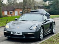 USED 2016 16 PORSCHE 718 BOXSTER 2.0T Convertible 2dr Petrol PDK Euro 6 (s/s) (300 ps) LOW MILES+SAT NAV+7K EXTRAS