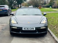 USED 2016 16 PORSCHE 718 BOXSTER 2.0T Convertible 2dr Petrol PDK Euro 6 (s/s) (300 ps) LOW MILES+SAT NAV+7K EXTRAS
