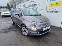 USED 2017 67 FIAT 500 1.2 Lounge Euro 6 (s/s) 3dr *BLUETOOTH*S/HISTORY*DAB*