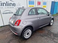 USED 2017 67 FIAT 500 1.2 Lounge Euro 6 (s/s) 3dr *BLUETOOTH*S/HISTORY*DAB*