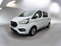 USED 2022 72 FORD TRANSIT CUSTOM 2.0 300 EcoBlue Limited Crew Van Double Cab 5dr Diesel Manual L2 H1 Euro 6 (s/s) (130 ps) MIRROR CAMERA