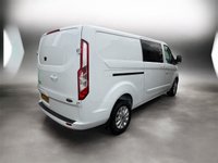 USED 2022 72 FORD TRANSIT CUSTOM 2.0 300 EcoBlue Limited Crew Van Double Cab 5dr Diesel Manual L2 H1 Euro 6 (s/s) (130 ps) MIRROR CAMERA
