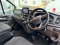 USED 2022 72 FORD TRANSIT CUSTOM 2.0 300 EcoBlue Limited Crew Van Double Cab 5dr Diesel Manual L2 H1 Euro 6 (s/s) (130 ps) MIRROR CAMERA