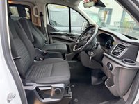 USED 2022 72 FORD TRANSIT CUSTOM 2.0 300 EcoBlue Limited Crew Van Double Cab 5dr Diesel Manual L2 H1 Euro 6 (s/s) (130 ps) MIRROR CAMERA