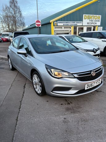 2017 VAUXHALL ASTRA 1.4i Design Hatchback 5dr Petrol Manual Euro 6 (100 ps) &pound;6995.00