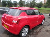 USED 2017 67 SUZUKI SWIFT 1.0 Boosterjet SZ-T Hatchback 5dr Petrol Manual Euro 6 (111 ps) MOT JAN 2027 FINANCE AVAILABLE