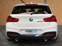 USED 2017 17 BMW 1 SERIES 3.0 M140i Hatchback 3dr Petrol Manual Euro 6 (s/s) (340 ps) MANUAL | NAV | SENSORS | RED LEATHER
