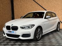 USED 2017 17 BMW 1 SERIES 3.0 M140i Hatchback 3dr Petrol Manual Euro 6 (s/s) (340 ps) MANUAL | NAV | SENSORS | RED LEATHER