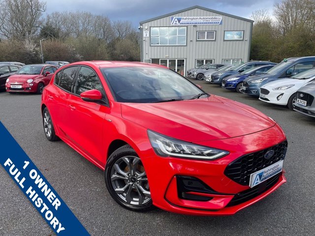 FORD FOCUS 1.0 ST LINE EDITION MHEV 155 2022 35,250 MILES 1 LTR MANUAL...