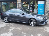 USED 2016 65 MERCEDES-BENZ E-CLASS 2.1 E220d BlueTEC AMG Line Coupe 2dr Diesel G-Tronic+ Euro 6 (s/s) (177 ps) RAC PLATINUM WARRANTY INCLUDED