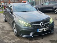 USED 2016 65 MERCEDES-BENZ E-CLASS 2.1 E220d BlueTEC AMG Line Coupe 2dr Diesel G-Tronic+ Euro 6 (s/s) (177 ps) RAC PLATINUM WARRANTY INCLUDED