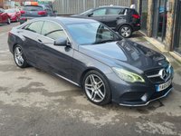 USED 2016 65 MERCEDES-BENZ E-CLASS 2.1 E220d BlueTEC AMG Line Coupe 2dr Diesel G-Tronic+ Euro 6 (s/s) (177 ps) RAC PLATINUM WARRANTY INCLUDED