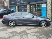 USED 2016 65 MERCEDES-BENZ E-CLASS 2.1 E220d BlueTEC AMG Line Coupe 2dr Diesel G-Tronic+ Euro 6 (s/s) (177 ps) RAC PLATINUM WARRANTY INCLUDED