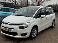 USED 2015 15 CITROEN GRAND C4 PICASSO 1.6 BlueHDi VTR+ MPV 5dr Diesel EAT6 Euro 6 (s/s) (120 ps) Rear PDC, Cruise, Bluetooth, 7 services