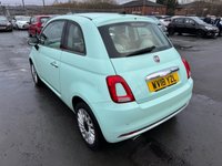 USED 2018 18 FIAT 500 1.2 Petrol, Lounge Edition, Hatchback, 3 Door, Manual, Euro 6. FULL 12 MONTH MOT WITH EVERY CAR