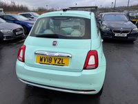 USED 2018 18 FIAT 500 1.2 Petrol, Lounge Edition, Hatchback, 3 Door, Manual, Euro 6. FULL 12 MONTH MOT WITH EVERY CAR