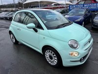 USED 2018 18 FIAT 500 1.2 Petrol, Lounge Edition, Hatchback, 3 Door, Manual, Euro 6. FULL 12 MONTH MOT WITH EVERY CAR