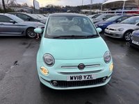 USED 2018 18 FIAT 500 1.2 Petrol, Lounge Edition, Hatchback, 3 Door, Manual, Euro 6. FULL 12 MONTH MOT WITH EVERY CAR
