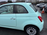 USED 2018 18 FIAT 500 1.2 Petrol, Lounge Edition, Hatchback, 3 Door, Manual, Euro 6. FULL 12 MONTH MOT WITH EVERY CAR