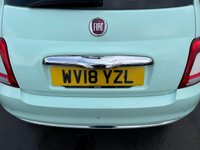 USED 2018 18 FIAT 500 1.2 Petrol, Lounge Edition, Hatchback, 3 Door, Manual, Euro 6. FULL 12 MONTH MOT WITH EVERY CAR