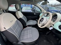 USED 2018 18 FIAT 500 1.2 Petrol, Lounge Edition, Hatchback, 3 Door, Manual, Euro 6. FULL 12 MONTH MOT WITH EVERY CAR