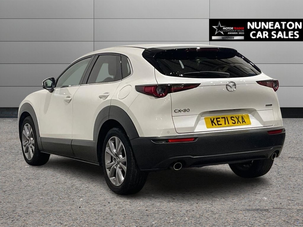 USED 2022 71 MAZDA CX-30 2.0 e-SKYACTIV G MHEV Sport Lux SUV 5dr Petrol Auto Euro 6 (s/s) (122 ps) SAT NAV