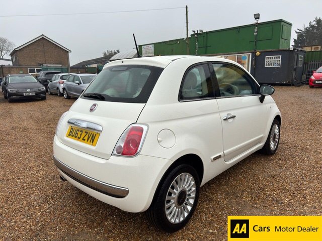 2013 FIAT 500 1.2 Lounge Hatchback 3dr Petrol Manual Euro 4 (69 bhp) - Photo 4
