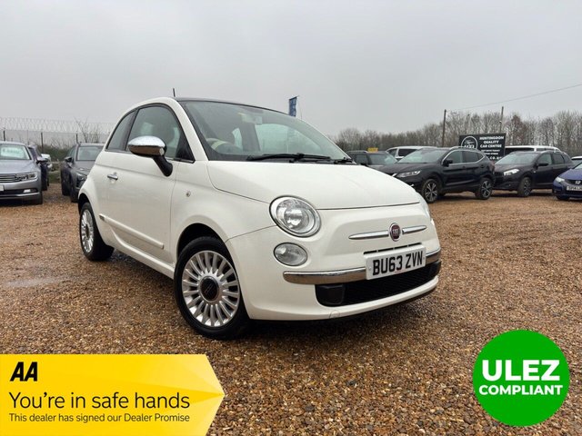 2013 FIAT 500 1.2 Lounge Hatchback 3dr Petrol Manual Euro 4 (69 bhp)