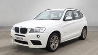USED 2013 13 BMW X3 2.0 20d M Sport SUV 5dr Diesel Auto xDrive Euro 5 (s/s) (184 ps) 