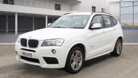 USED 2013 13 BMW X3 2.0 20d M Sport SUV 5dr Diesel Auto xDrive Euro 5 (s/s) (184 ps) 