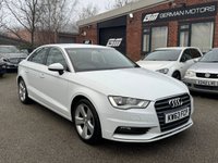 USED 2014 63 AUDI A3 1.4 TFSI CoD Sport Saloon 4dr Petrol S Tronic Euro 6 (s/s) (140 ps) 