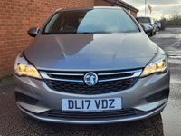 USED 2017 17 VAUXHALL ASTRA 1.4i Turbo Design Hatchback 5dr Petrol Manual Euro 6 (125 ps) LOW MILES, EXCELLENT CONDITION