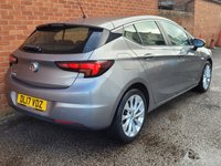 USED 2017 17 VAUXHALL ASTRA 1.4i Turbo Design Hatchback 5dr Petrol Manual Euro 6 (125 ps) LOW MILES, EXCELLENT CONDITION
