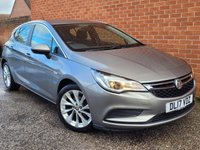 USED 2017 17 VAUXHALL ASTRA 1.4i Turbo Design Hatchback 5dr Petrol Manual Euro 6 (125 ps) LOW MILES, EXCELLENT CONDITION