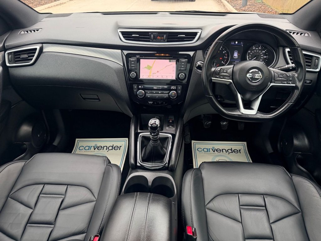USED 2019 19 NISSAN QASHQAI 1.3 DIG-T Tekna+ SUV 5dr Petrol Manual Euro 6 (s/s) (140 ps) Roof|SatNav|H.Seats|CarPlay|360 View Camera|