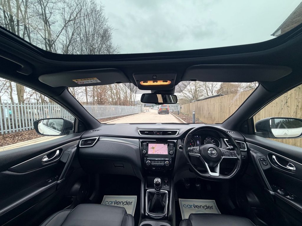 USED 2019 19 NISSAN QASHQAI 1.3 DIG-T Tekna+ SUV 5dr Petrol Manual Euro 6 (s/s) (140 ps) Roof|SatNav|H.Seats|CarPlay|360 View Camera|