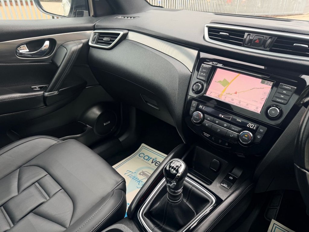 USED 2019 19 NISSAN QASHQAI 1.3 DIG-T Tekna+ SUV 5dr Petrol Manual Euro 6 (s/s) (140 ps) Roof|SatNav|H.Seats|CarPlay|360 View Camera|