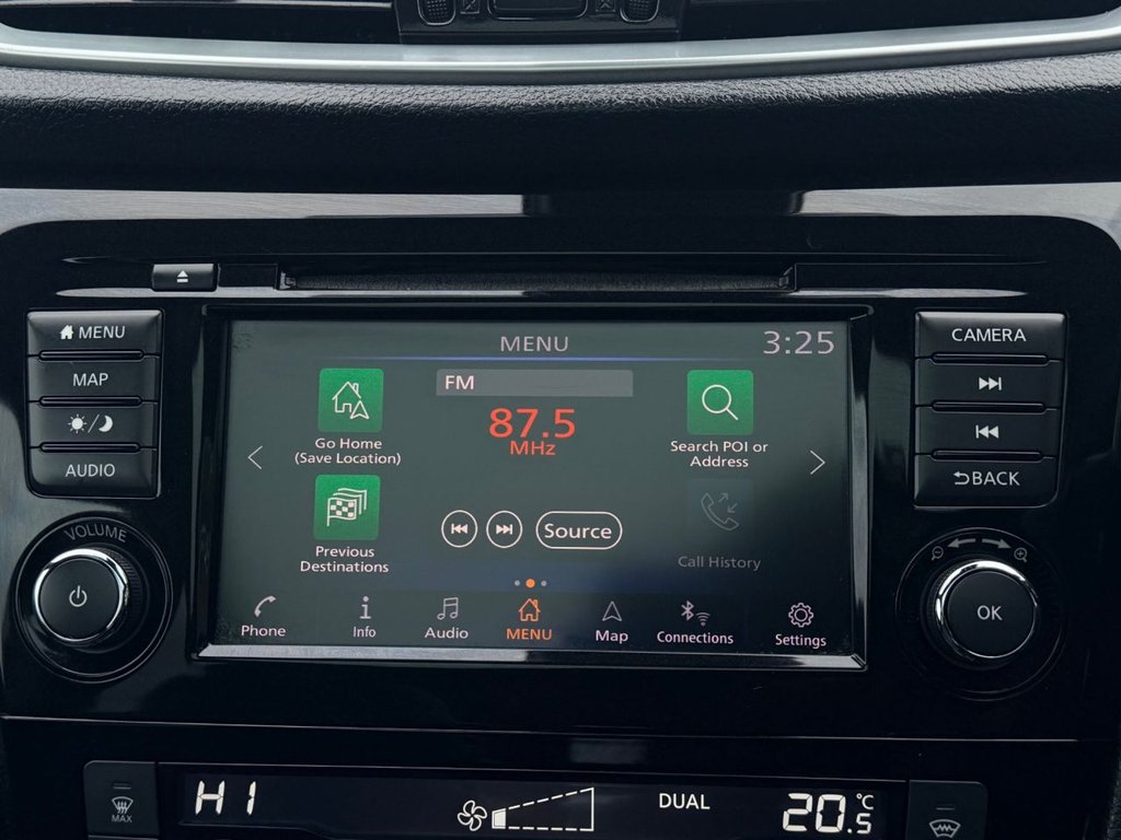 USED 2019 19 NISSAN QASHQAI 1.3 DIG-T Tekna+ SUV 5dr Petrol Manual Euro 6 (s/s) (140 ps) Roof|SatNav|H.Seats|CarPlay|360 View Camera|