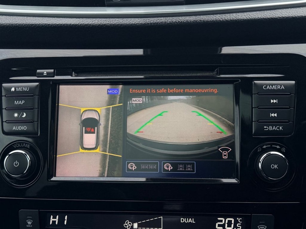 USED 2019 19 NISSAN QASHQAI 1.3 DIG-T Tekna+ SUV 5dr Petrol Manual Euro 6 (s/s) (140 ps) Roof|SatNav|H.Seats|CarPlay|360 View Camera|