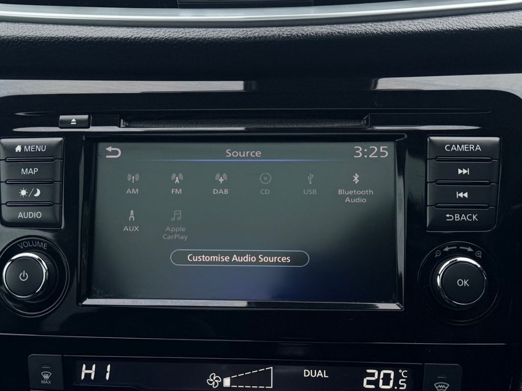 USED 2019 19 NISSAN QASHQAI 1.3 DIG-T Tekna+ SUV 5dr Petrol Manual Euro 6 (s/s) (140 ps) Roof|SatNav|H.Seats|CarPlay|360 View Camera|