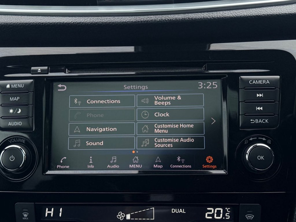 USED 2019 19 NISSAN QASHQAI 1.3 DIG-T Tekna+ SUV 5dr Petrol Manual Euro 6 (s/s) (140 ps) Roof|SatNav|H.Seats|CarPlay|360 View Camera|